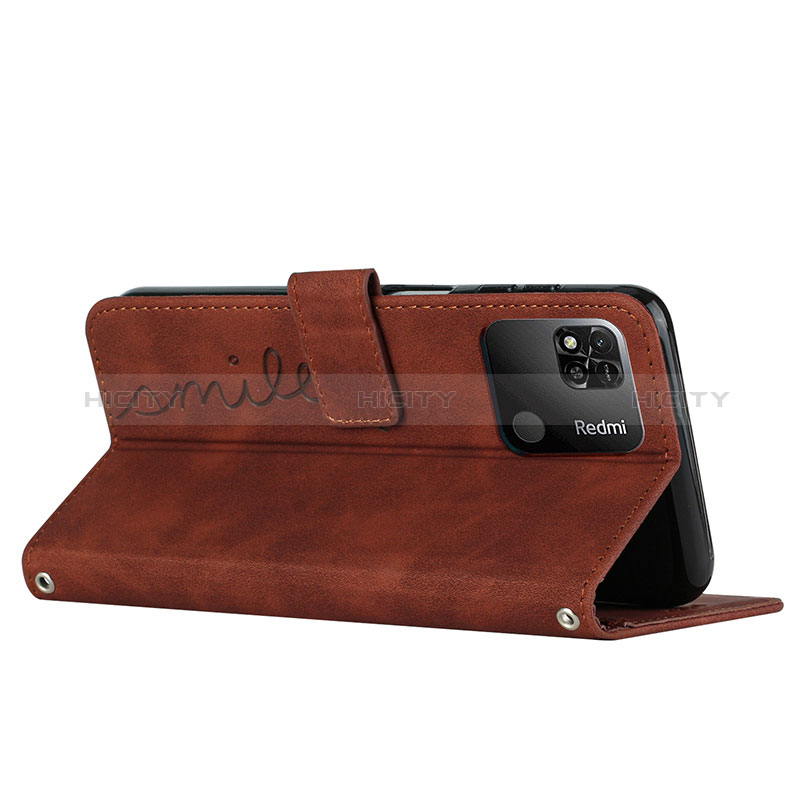 Coque Portefeuille Livre Cuir Etui Clapet Y03X pour Xiaomi Redmi 10 India Plus