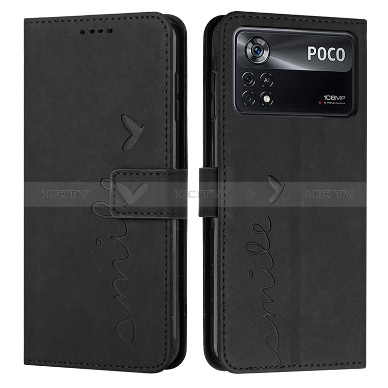 Coque Portefeuille Livre Cuir Etui Clapet Y03X pour Xiaomi Redmi Note 11E Pro 5G Noir Plus