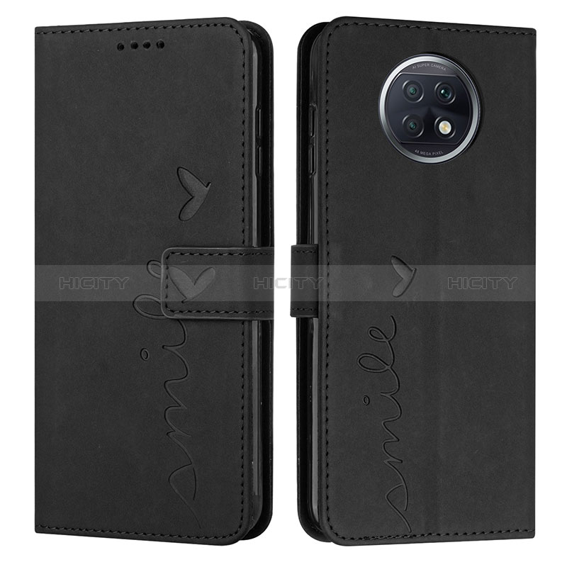 Coque Portefeuille Livre Cuir Etui Clapet Y03X pour Xiaomi Redmi Note 9 5G Noir Plus