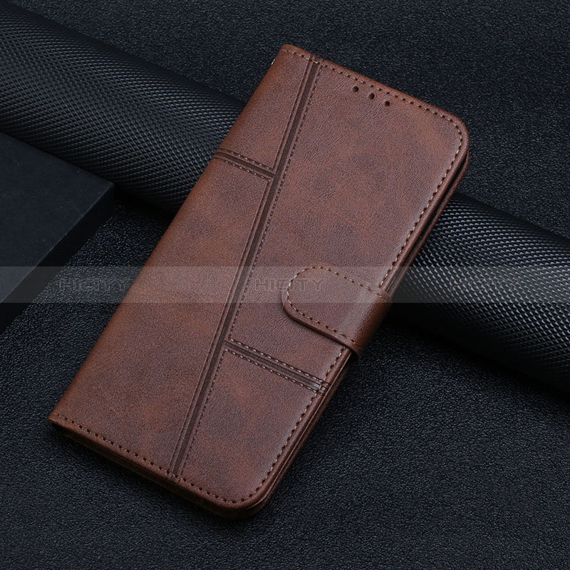 Coque Portefeuille Livre Cuir Etui Clapet Y04X pour Google Pixel 6 5G Marron Plus