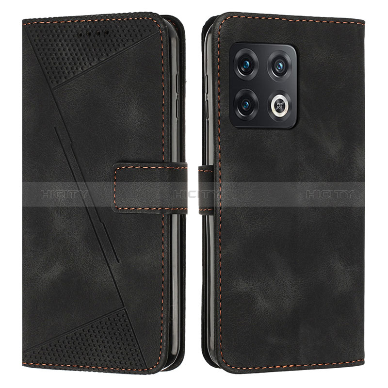 Coque Portefeuille Livre Cuir Etui Clapet Y04X pour OnePlus 10 Pro 5G Noir Plus