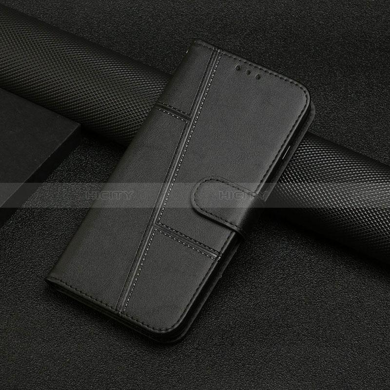 Coque Portefeuille Livre Cuir Etui Clapet Y04X pour Samsung Galaxy F02S SM-E025F Noir Plus