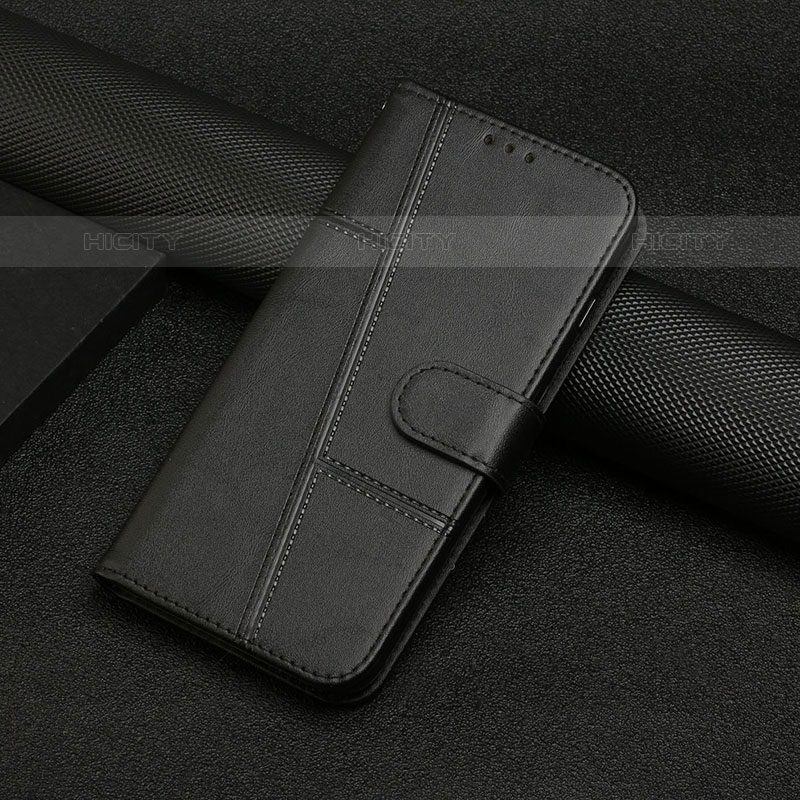 Coque Portefeuille Livre Cuir Etui Clapet Y04X pour Samsung Galaxy M02s Noir Plus