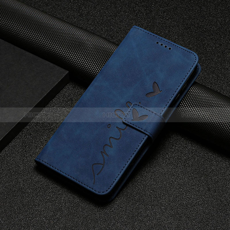Coque Portefeuille Livre Cuir Etui Clapet Y04X pour Xiaomi Poco C55 Bleu Plus
