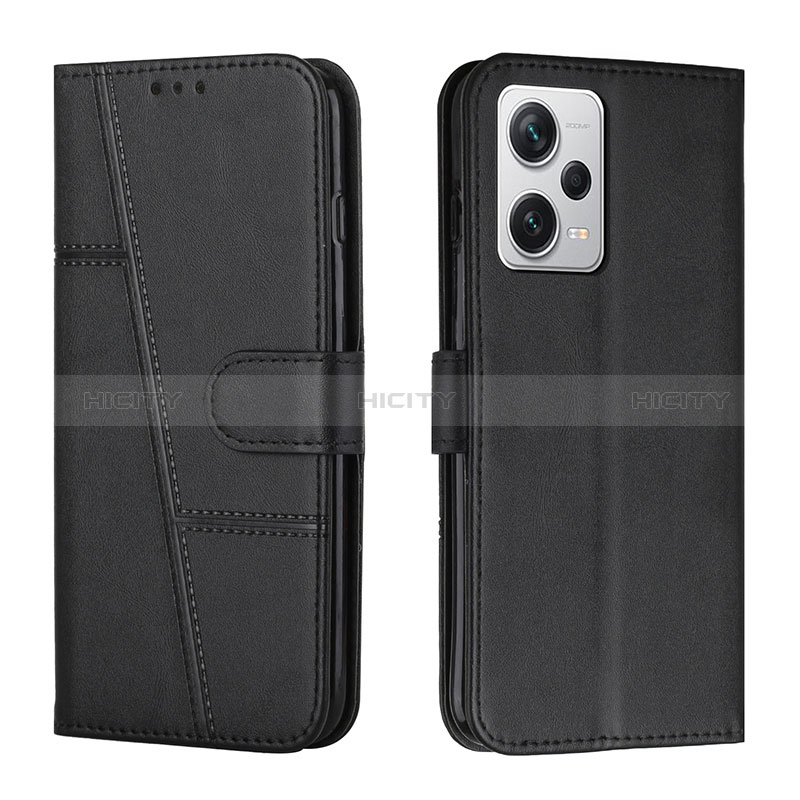 Coque Portefeuille Livre Cuir Etui Clapet Y04X pour Xiaomi Redmi Note 12 Explorer Noir Plus