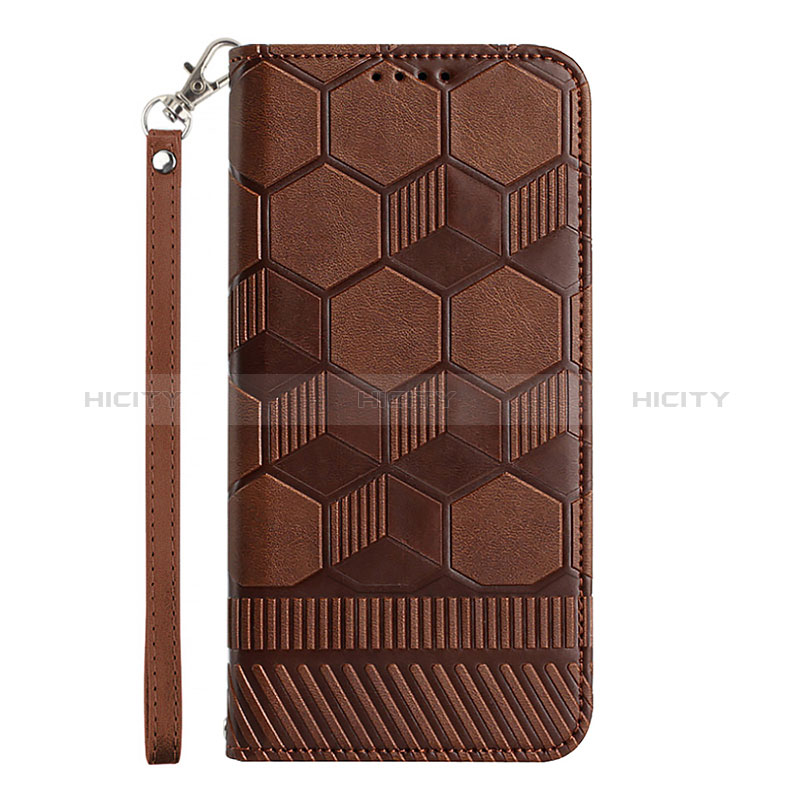 Coque Portefeuille Livre Cuir Etui Clapet Y05B pour Samsung Galaxy A23 5G Marron Plus