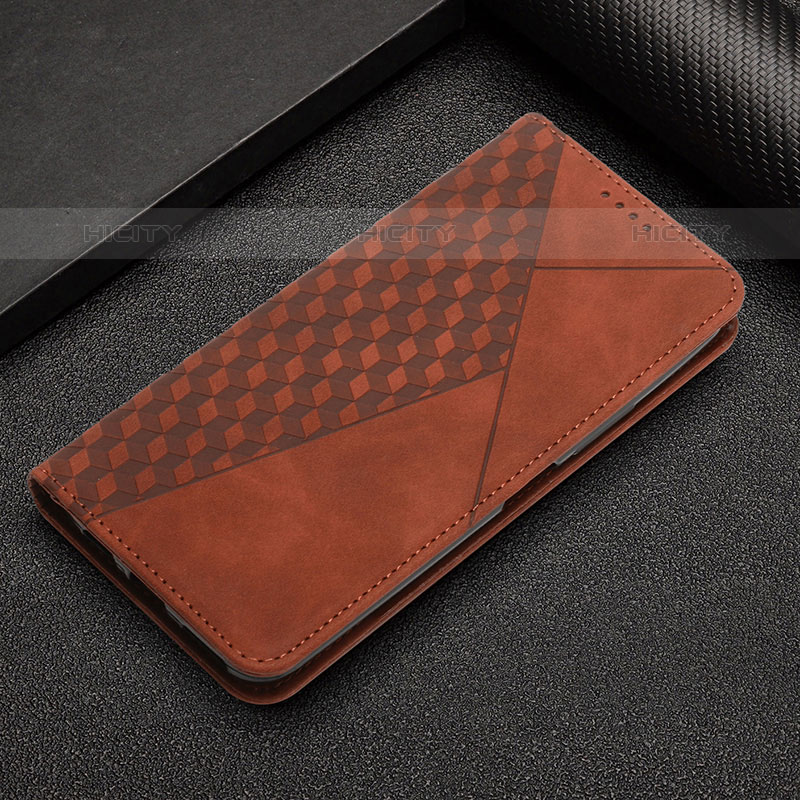 Coque Portefeuille Livre Cuir Etui Clapet Y05X pour Google Pixel 6a 5G Marron Plus