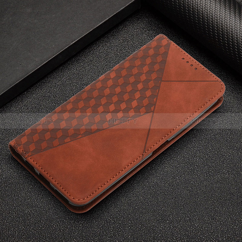 Coque Portefeuille Livre Cuir Etui Clapet Y05X pour Google Pixel 7 Pro 5G Marron Plus