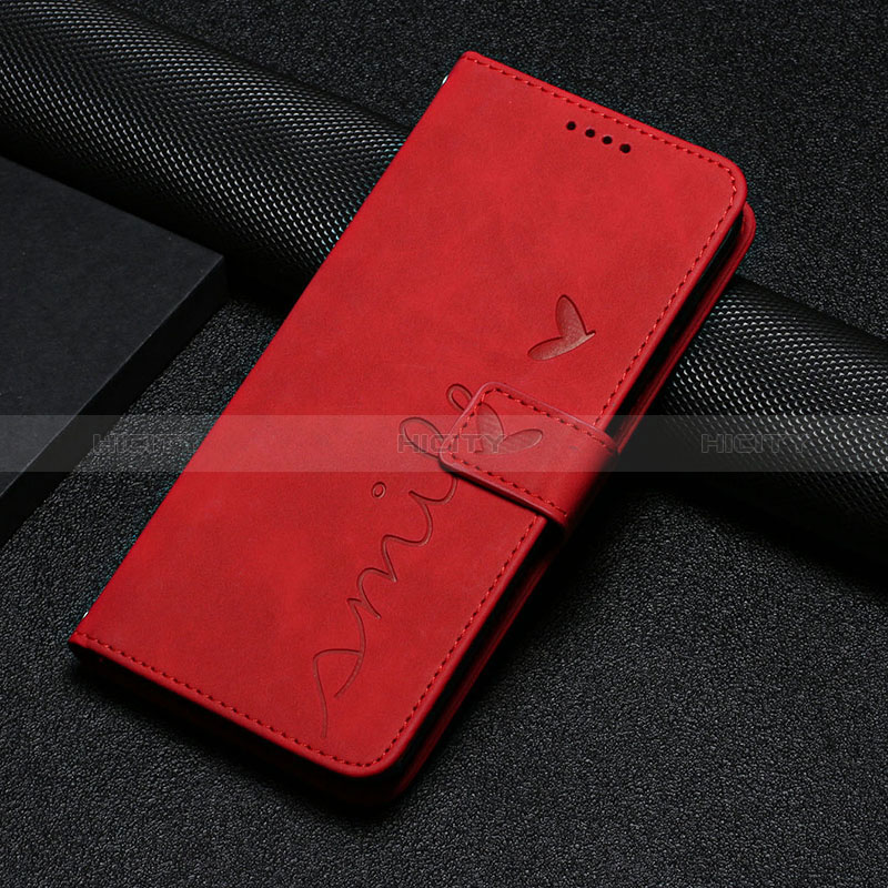 Coque Portefeuille Livre Cuir Etui Clapet Y06X pour Google Pixel 7 Pro 5G Rouge Plus