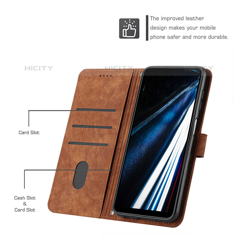 Coque Portefeuille Livre Cuir Etui Clapet Y07X pour Google Pixel 6a 5G Plus