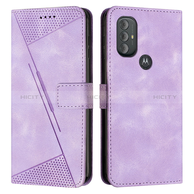 Coque Portefeuille Livre Cuir Etui Clapet Y07X pour Motorola Moto G Play Gen 2 Violet Plus