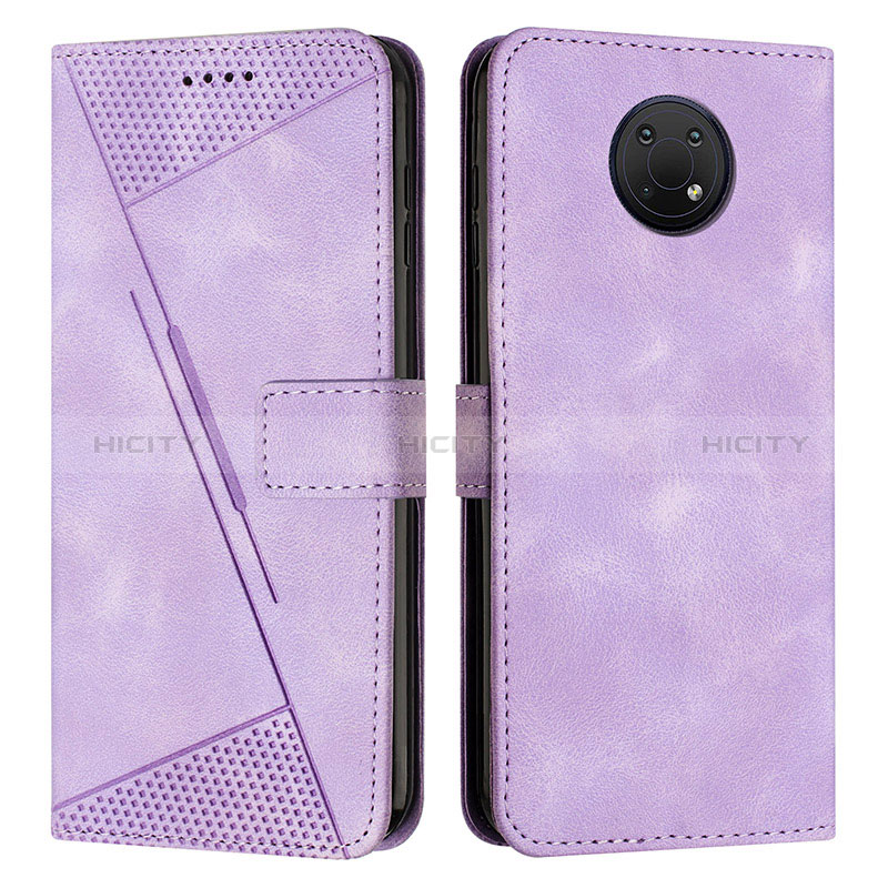 Coque Portefeuille Livre Cuir Etui Clapet Y07X pour Nokia G30 Violet Plus