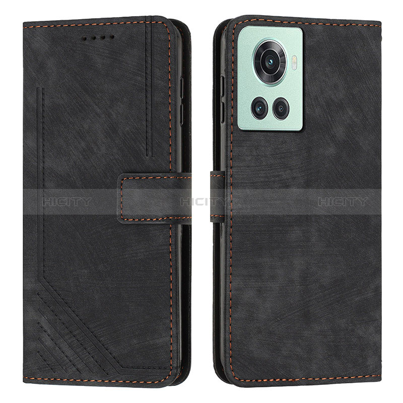 Coque Portefeuille Livre Cuir Etui Clapet Y07X pour OnePlus 10R 5G Noir Plus