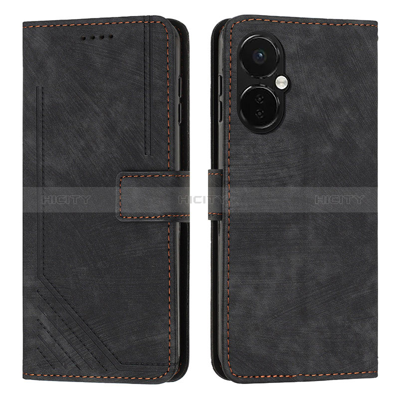 Coque Portefeuille Livre Cuir Etui Clapet Y07X pour Oppo K11x 5G Noir Plus