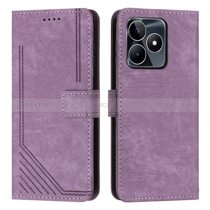 Coque Portefeuille Livre Cuir Etui Clapet Y07X pour Realme C53 India Plus