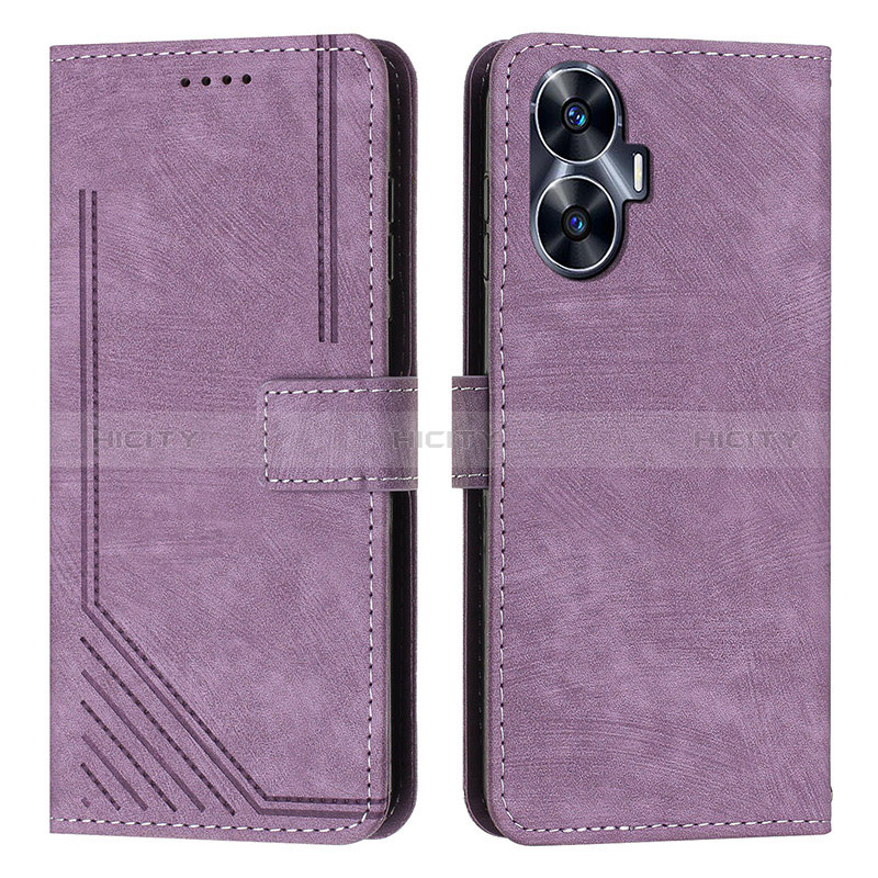 Coque Portefeuille Livre Cuir Etui Clapet Y07X pour Realme C55 Plus