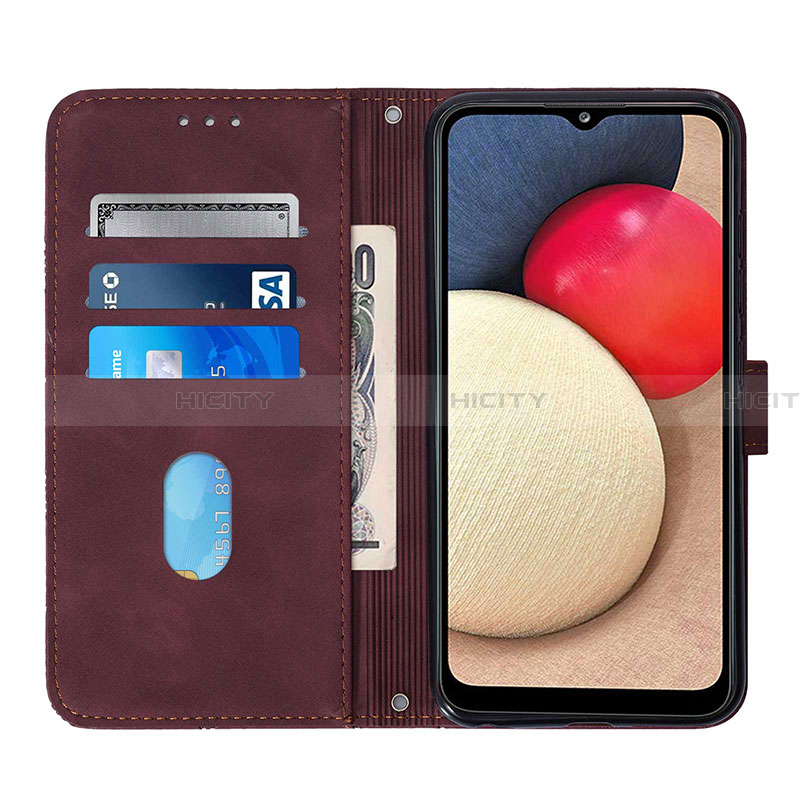 Coque Portefeuille Livre Cuir Etui Clapet Y08B pour Samsung Galaxy F02S SM-E025F Plus