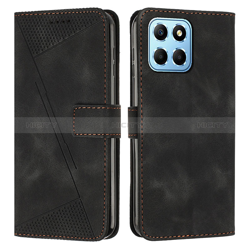 Coque Portefeuille Livre Cuir Etui Clapet Y08X pour Huawei Honor 70 Lite 5G Noir Plus