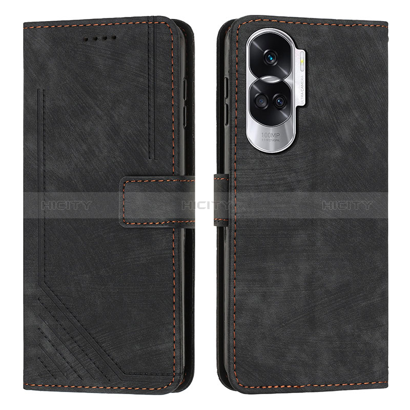 Coque Portefeuille Livre Cuir Etui Clapet Y08X pour Huawei Honor 90 Lite 5G Noir Plus