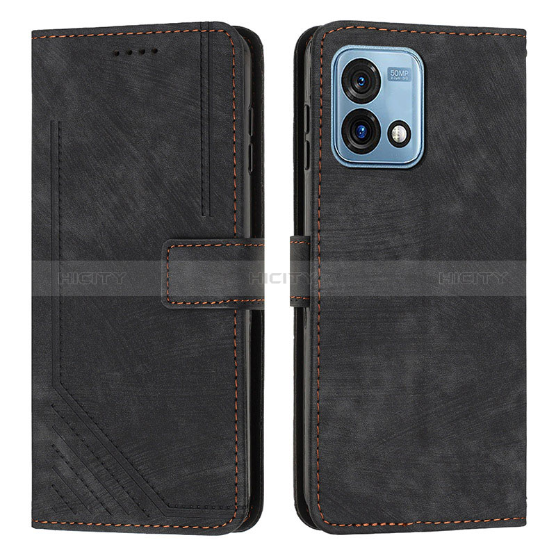 Coque Portefeuille Livre Cuir Etui Clapet Y08X pour Motorola Moto G Stylus (2023) 5G Noir Plus