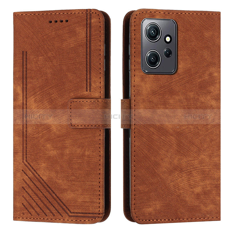 Coque Portefeuille Livre Cuir Etui Clapet Y08X pour Xiaomi Redmi Note 12 4G Marron Plus