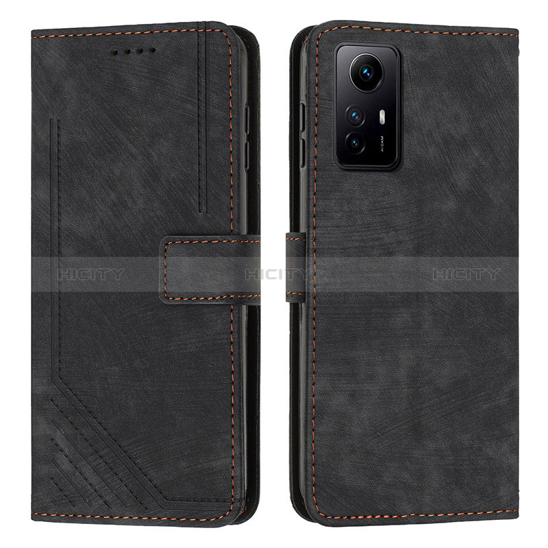 Coque Portefeuille Livre Cuir Etui Clapet Y08X pour Xiaomi Redmi Note 12S Noir Plus