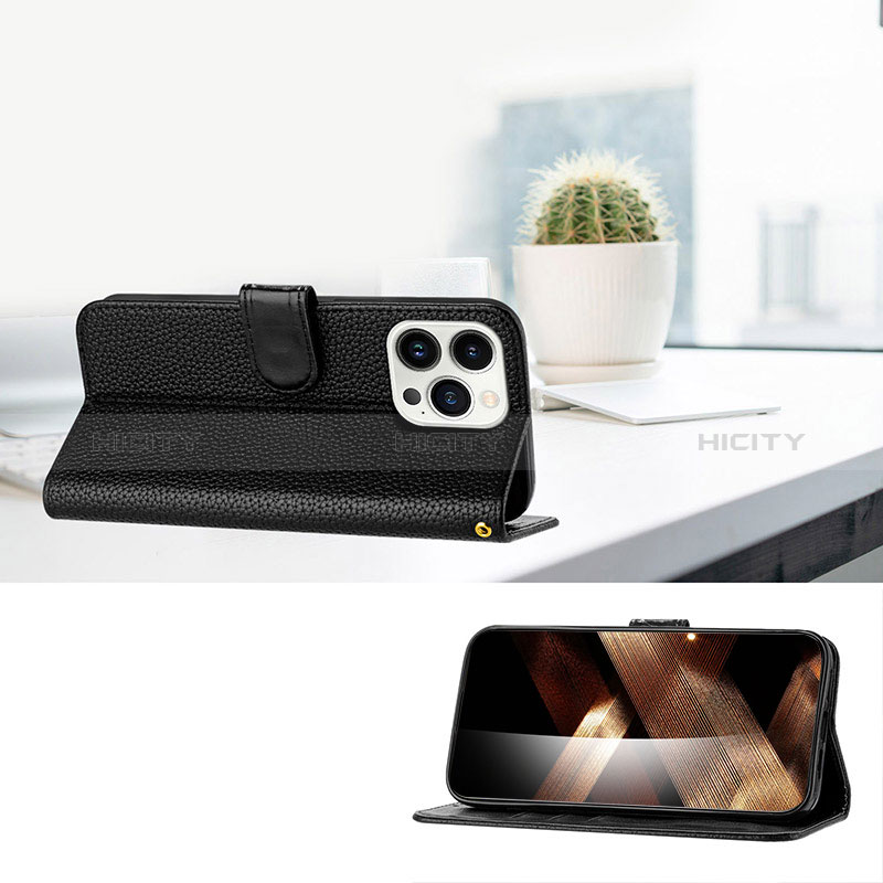 Coque Portefeuille Livre Cuir Etui Clapet Y09X pour Apple iPhone 16 Pro Plus