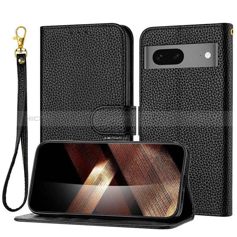 Coque Portefeuille Livre Cuir Etui Clapet Y09X pour Google Pixel 7 5G Plus