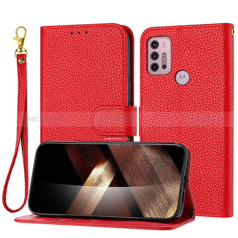 Coque Portefeuille Livre Cuir Etui Clapet Y09X pour Motorola Moto G30 Plus