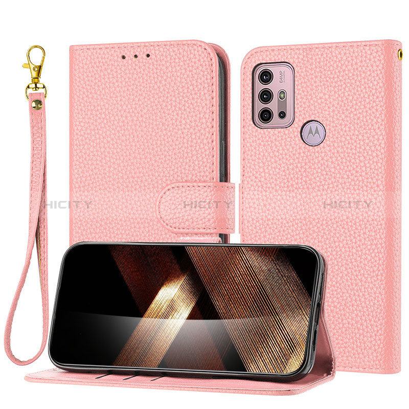 Coque Portefeuille Livre Cuir Etui Clapet Y09X pour Motorola Moto G30 Plus