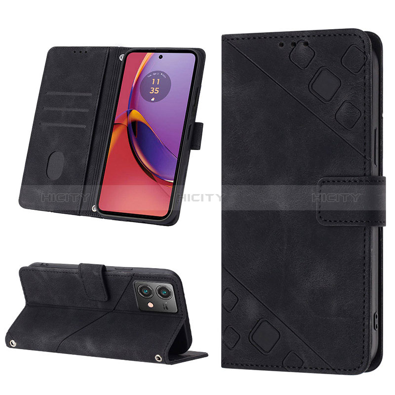 Coque Portefeuille Livre Cuir Etui Clapet YB1 pour Motorola Moto G84 5G Plus