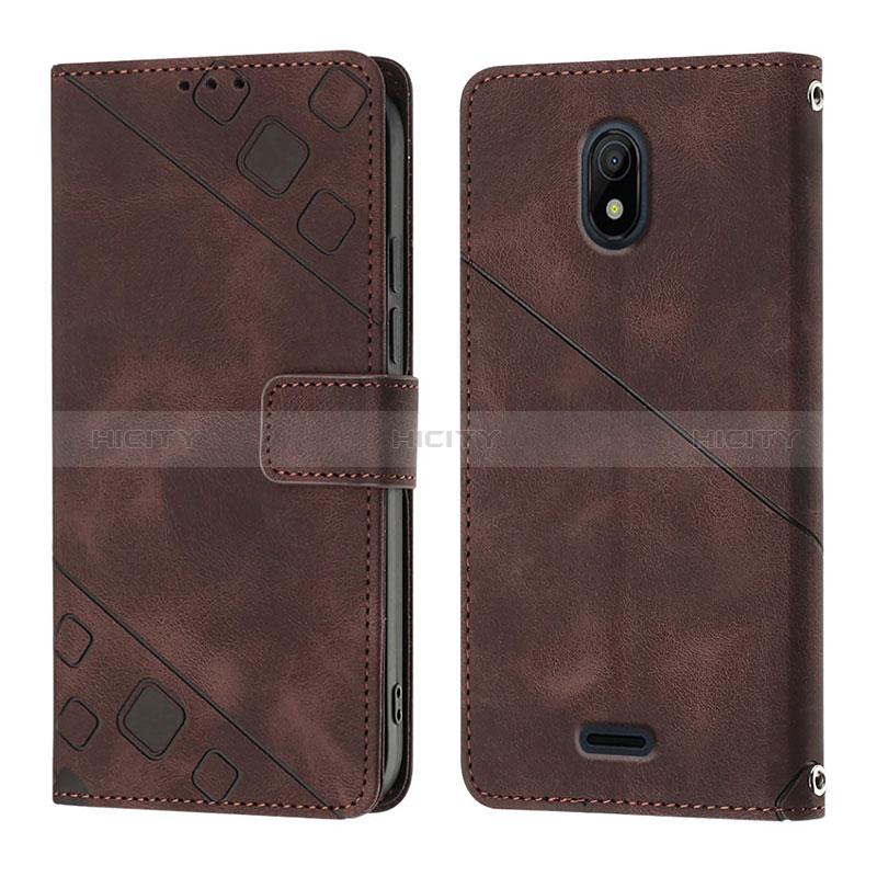 Coque Portefeuille Livre Cuir Etui Clapet YB1 pour Nokia C100 Plus