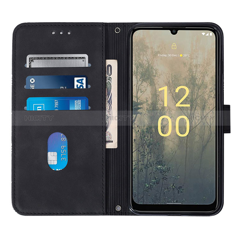 Coque Portefeuille Livre Cuir Etui Clapet YB1 pour Nokia C31 Plus