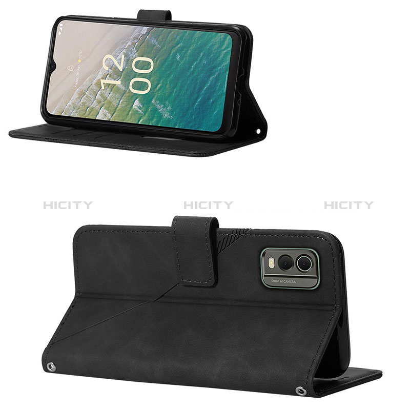 Coque Portefeuille Livre Cuir Etui Clapet YB1 pour Nokia C32 Plus