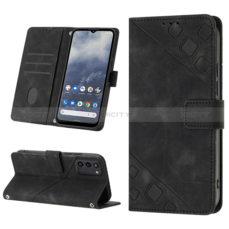 Coque Portefeuille Livre Cuir Etui Clapet YB1 pour Nokia G100 Plus