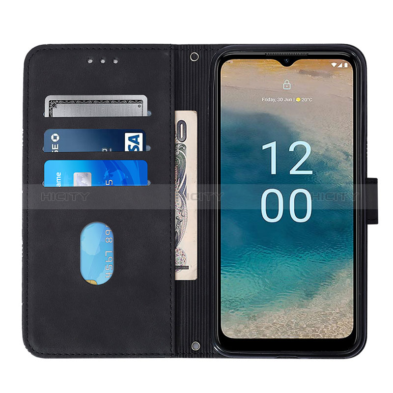 Coque Portefeuille Livre Cuir Etui Clapet YB1 pour Nokia G22 Plus