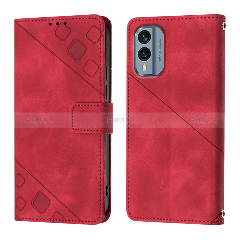 Coque Portefeuille Livre Cuir Etui Clapet YB1 pour Nokia X30 5G Plus