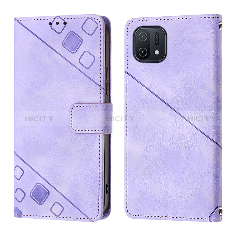 Coque Portefeuille Livre Cuir Etui Clapet YB1 pour Oppo A16K Plus