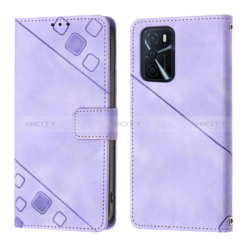 Coque Portefeuille Livre Cuir Etui Clapet YB1 pour Oppo A16s Plus