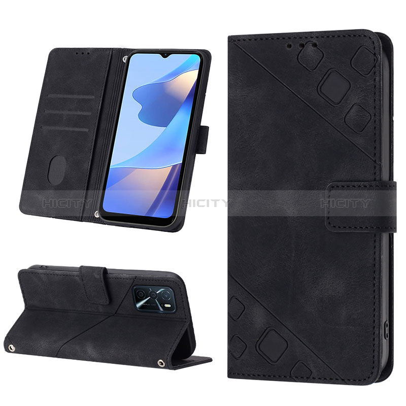 Coque Portefeuille Livre Cuir Etui Clapet YB1 pour Oppo A16s Plus