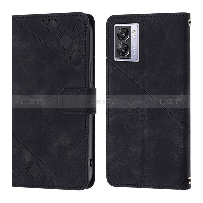 Coque Portefeuille Livre Cuir Etui Clapet YB1 pour Oppo A57 5G Plus