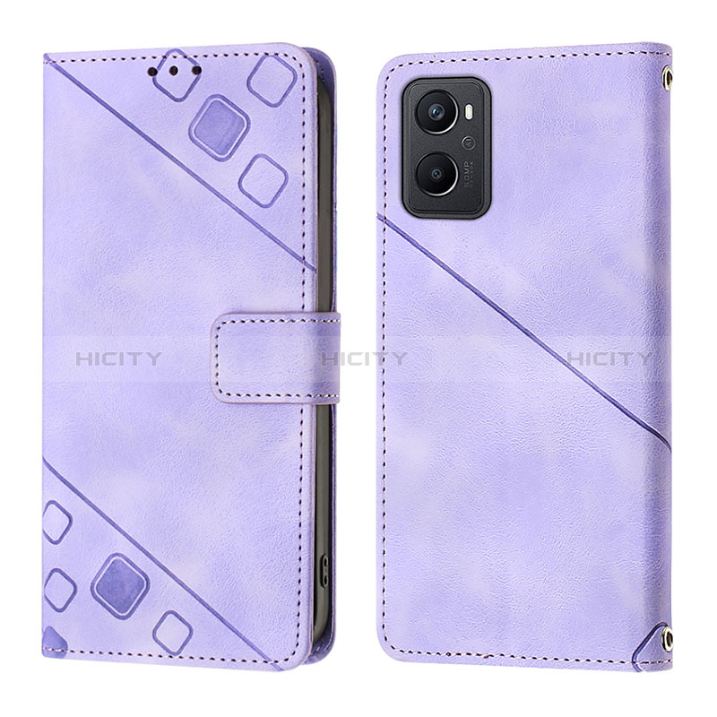 Coque Portefeuille Livre Cuir Etui Clapet YB1 pour Oppo A96 4G Plus