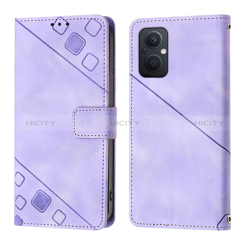 Coque Portefeuille Livre Cuir Etui Clapet YB1 pour Oppo A96 5G Plus