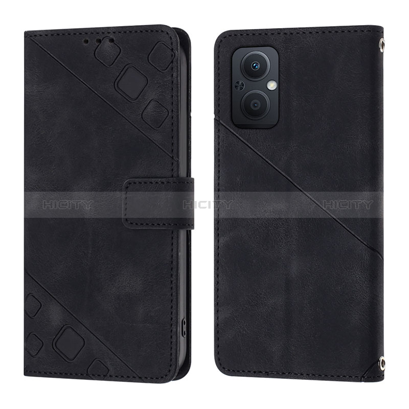 Coque Portefeuille Livre Cuir Etui Clapet YB1 pour Oppo A96 5G Plus