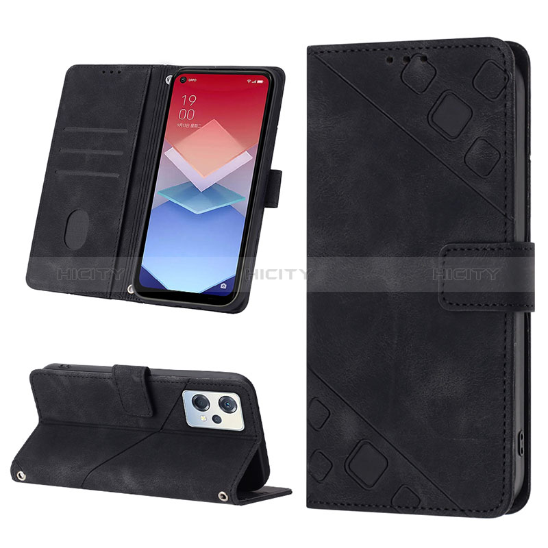 Coque Portefeuille Livre Cuir Etui Clapet YB1 pour Oppo K10X 5G Plus