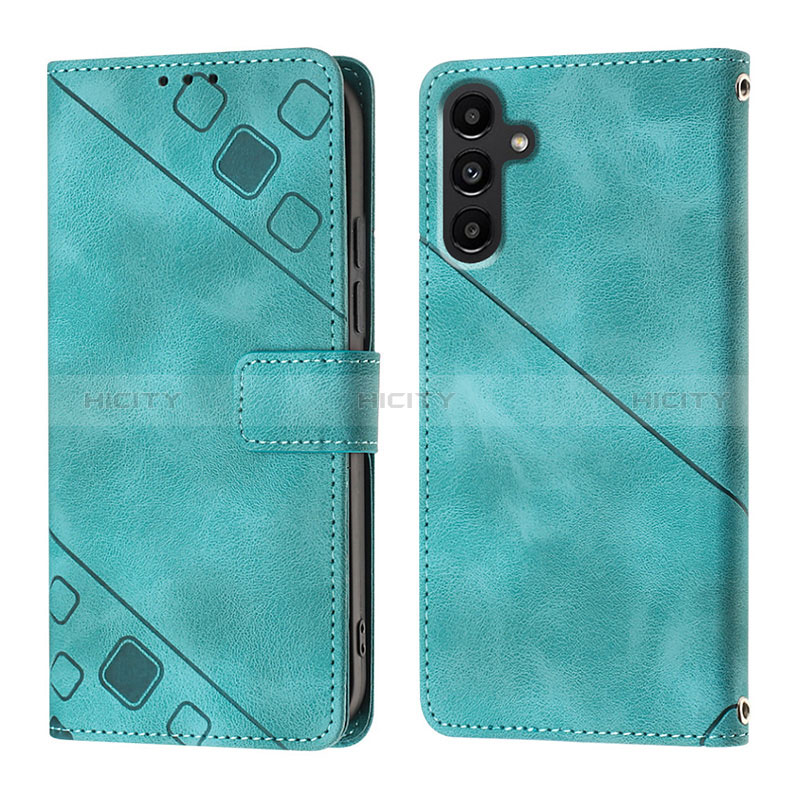 Coque Portefeuille Livre Cuir Etui Clapet YB1 pour Samsung Galaxy A04s Plus