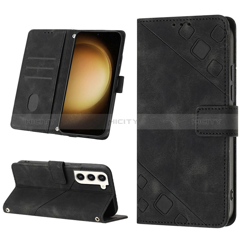 Coque Portefeuille Livre Cuir Etui Clapet YB1 pour Samsung Galaxy S22 Plus 5G Plus