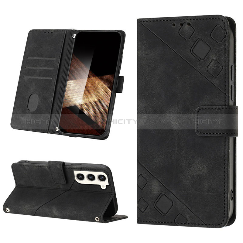 Coque Portefeuille Livre Cuir Etui Clapet YB1 pour Samsung Galaxy S24 5G Plus