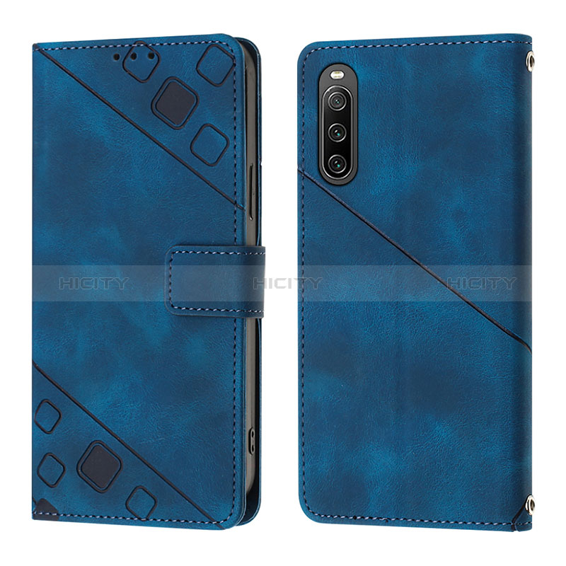 Coque Portefeuille Livre Cuir Etui Clapet YB1 pour Sony Xperia 10 IV Plus