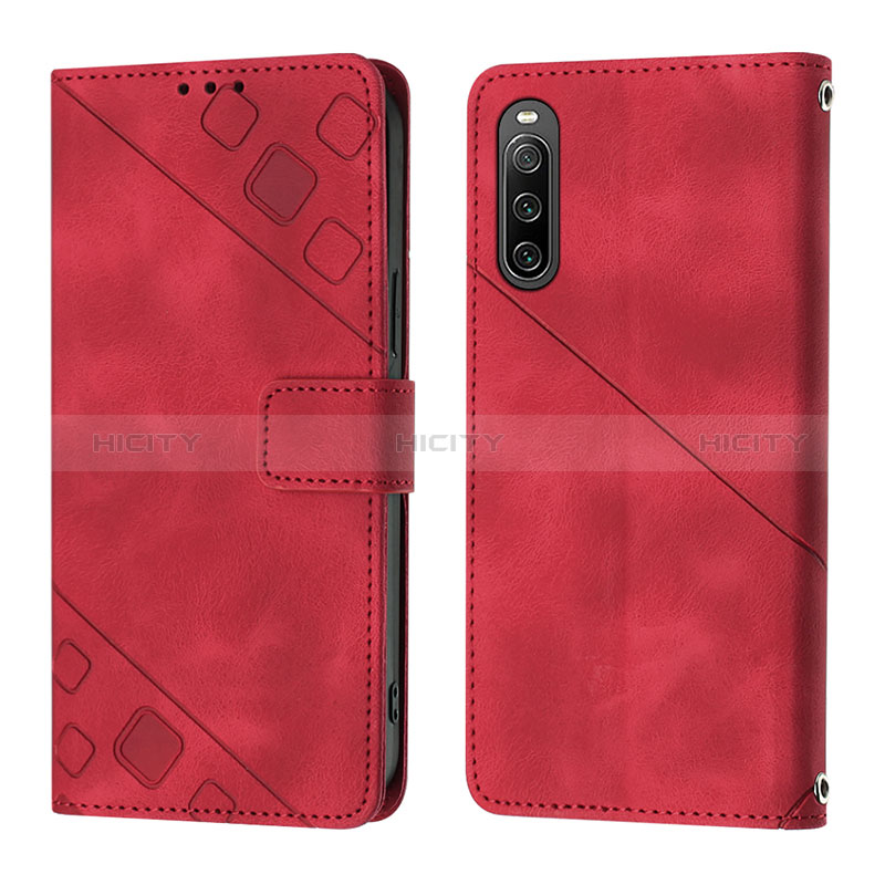 Coque Portefeuille Livre Cuir Etui Clapet YB1 pour Sony Xperia 10 IV Plus